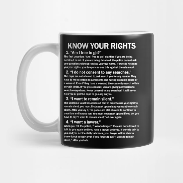 Know Your Rights by Aedai